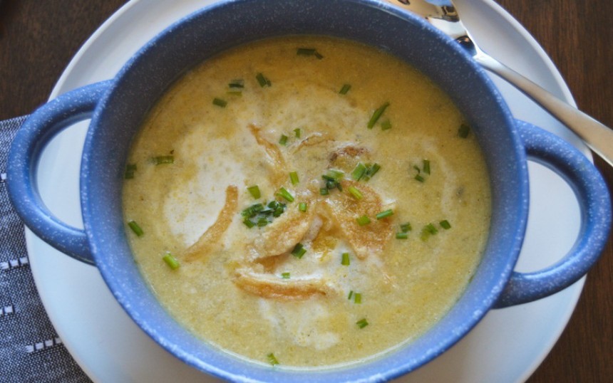 Instant Pot Potato Leek Soup