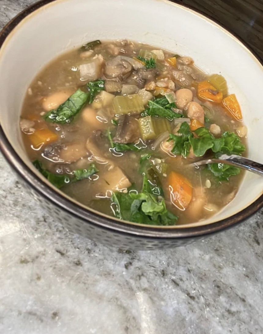 White Bean Vegetable Soup *Crockpot*