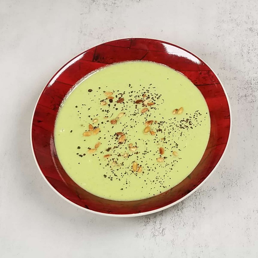 Chilled Cucumber-Coconut Soup