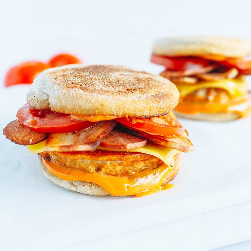 The Ultimate Vegan Breakfast Sandwich