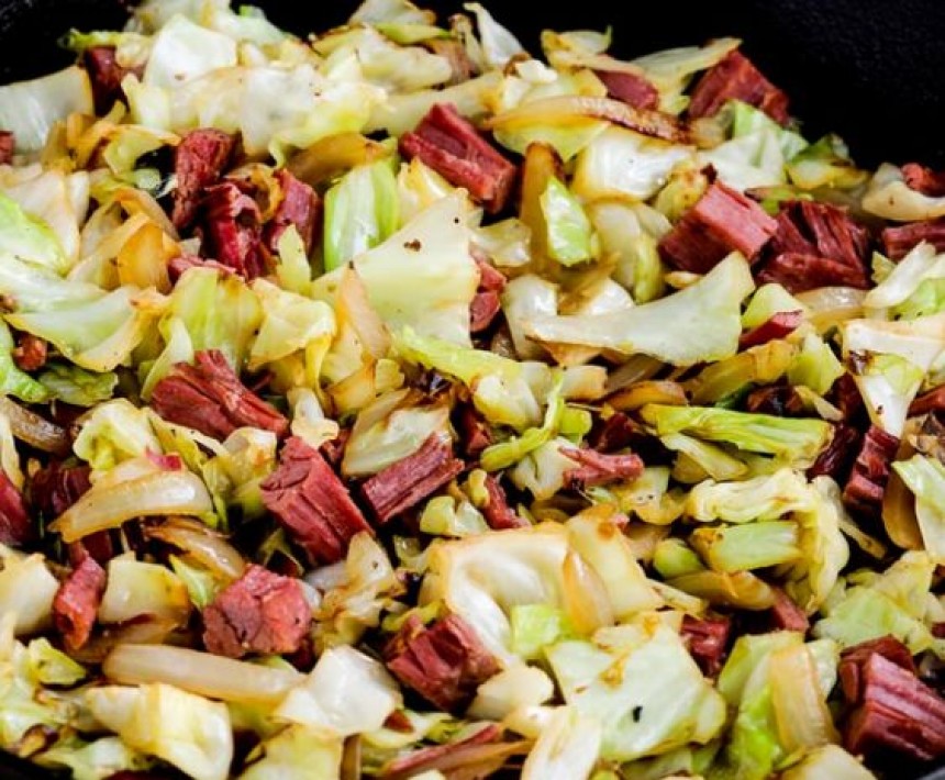 Corned Beef and Cabbage on the Blackstone Griddle