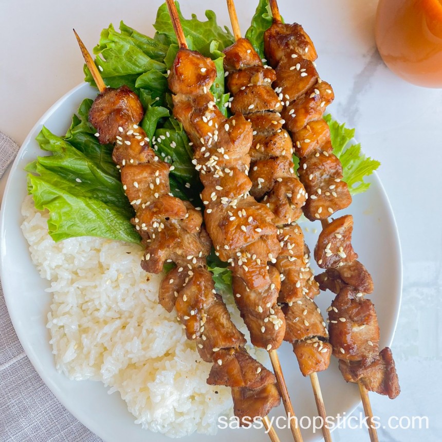 Chinese Chicken On A Stick Recipe