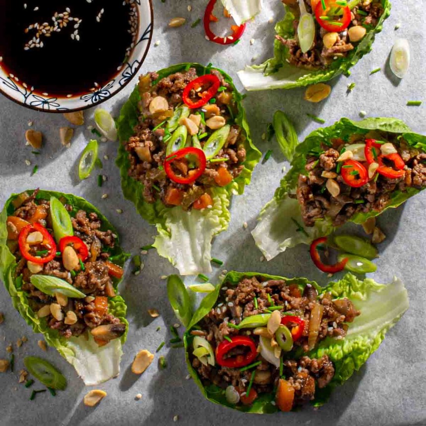 Yuk Sung - Chinese lettuce wraps