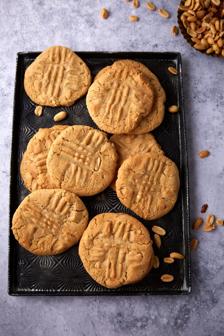 Crunchy Peanut Butter Cookies