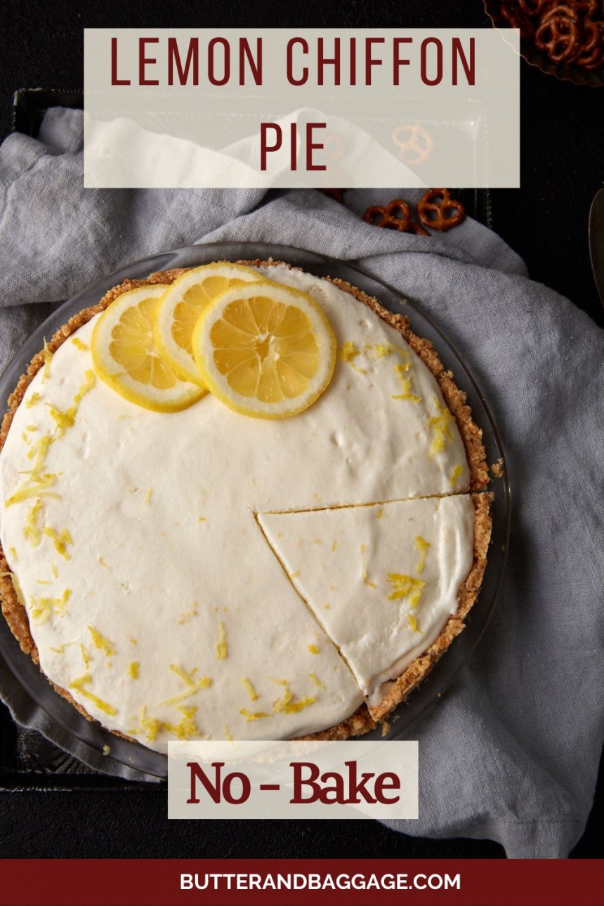 No-Bake Lemon Chiffon Pie