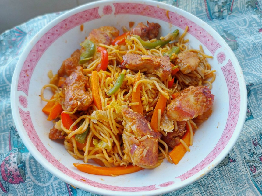 Chicken Manchurian Noodle