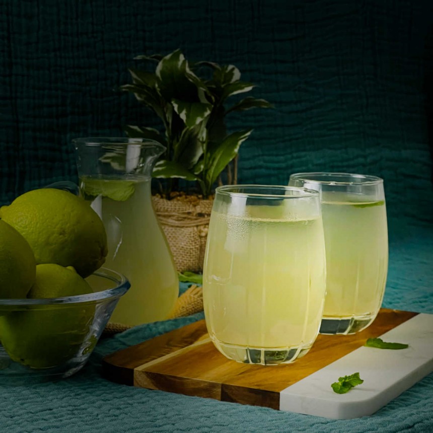 Nimbu Pani / Shikanji (Indian Lemonade)
