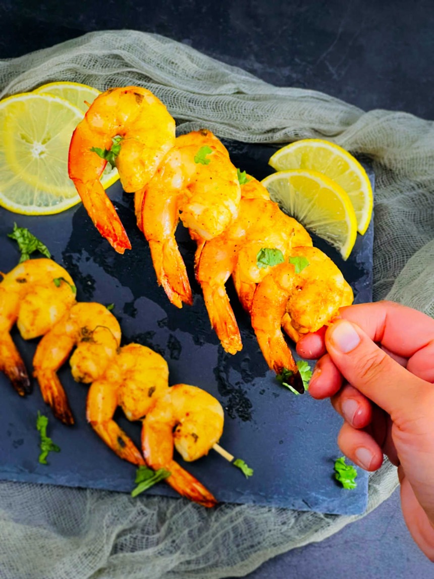 Tandoori Shrimp Recipe (Tandoori Prawns)