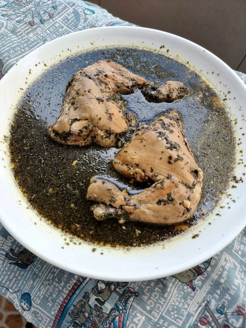 Chicken Molokhia