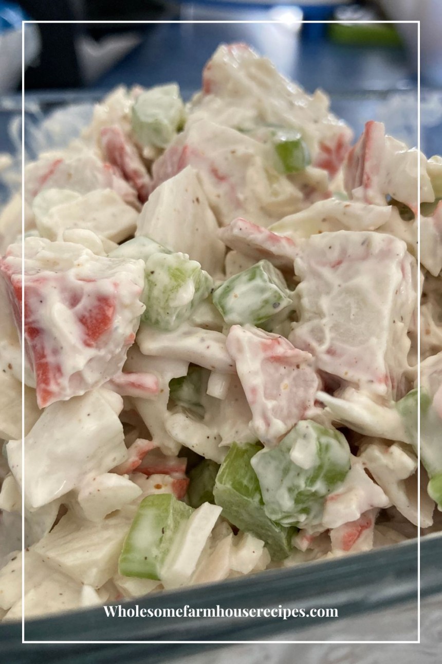 Easy Crab Salad Dip Recipe