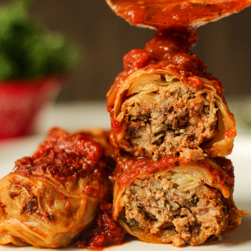 Stuffed Cabbage Rolls [Instant Pot and O...