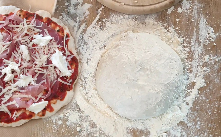 Perfect Italian pizza dough