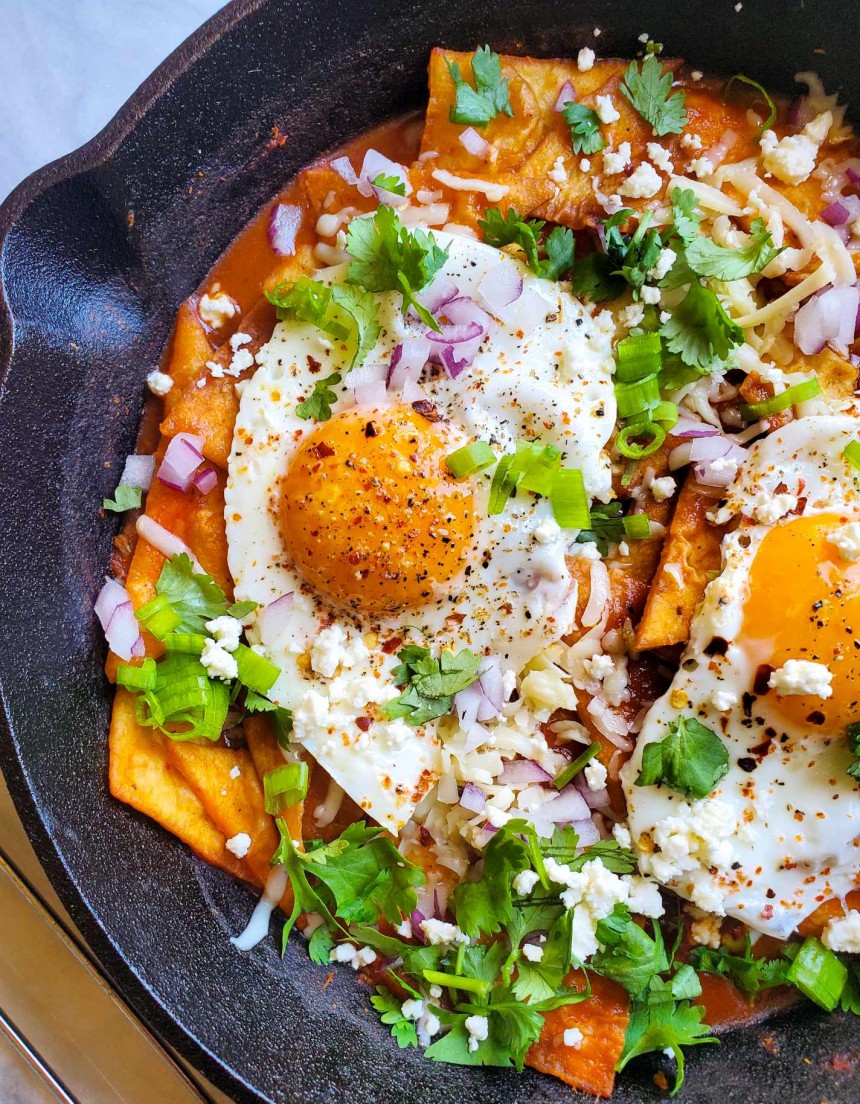 Spicy Chilaquiles
