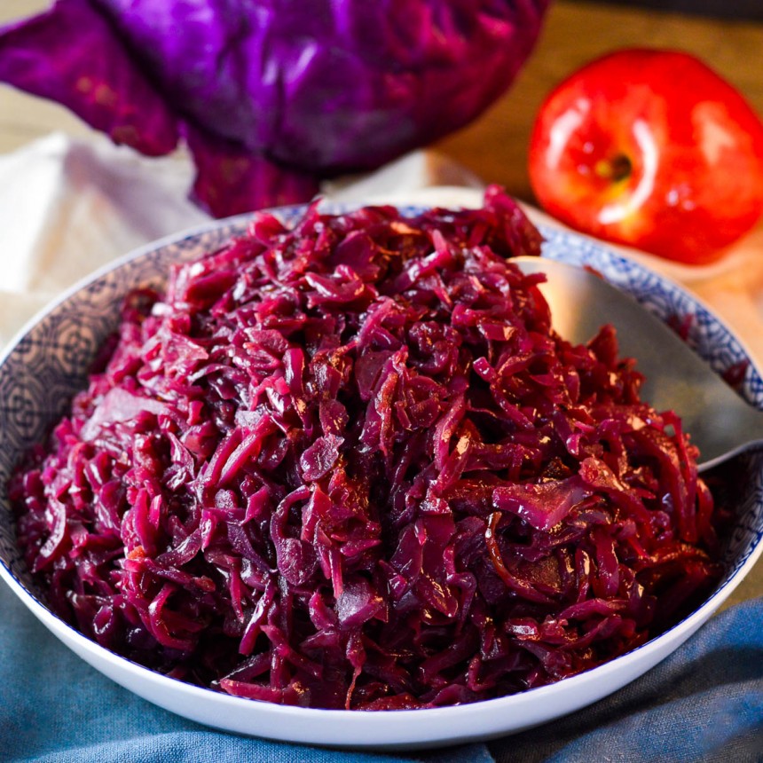 Sweet & Simple Braised Red Cabbage (Dutc...