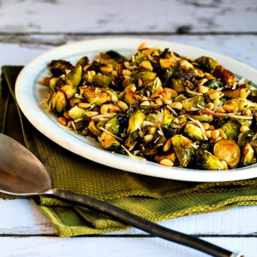 Balsamic Roasted Brussels Sprouts with P...