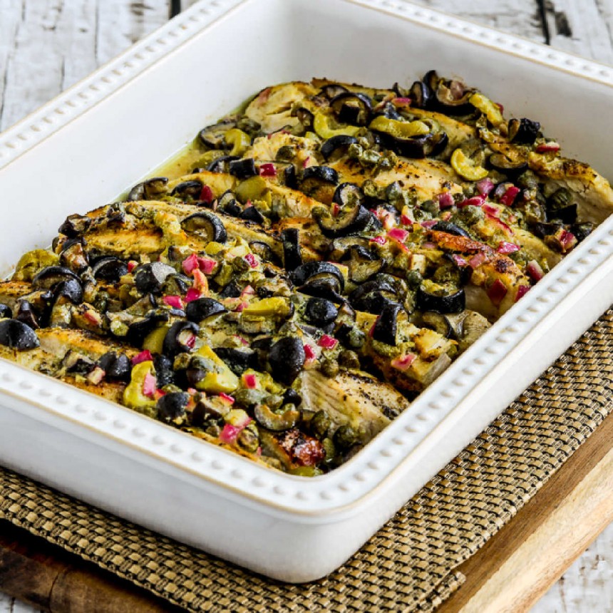 Chicken with Olives and Capers