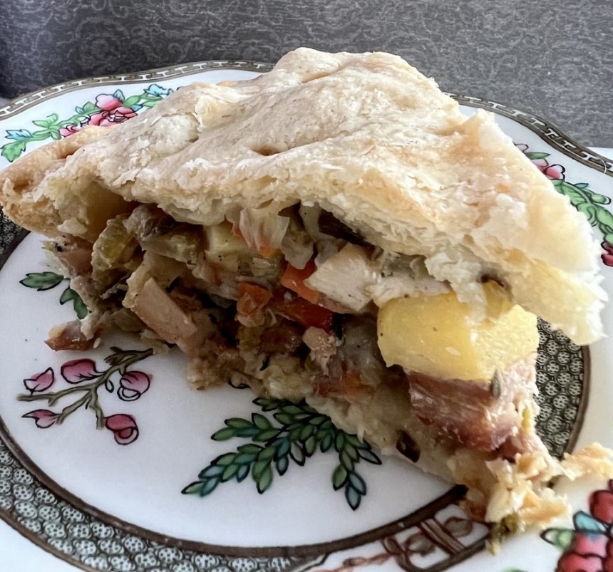 Leftover Turkey Pie
