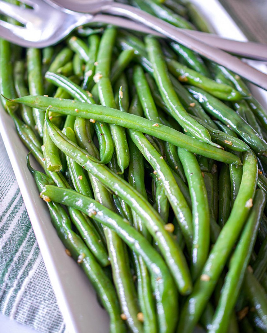 Easy French Green Beans with Garlic (Har...