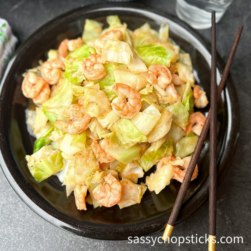 Shrimp And Cabbage Stir Fry Recipe (Quic...