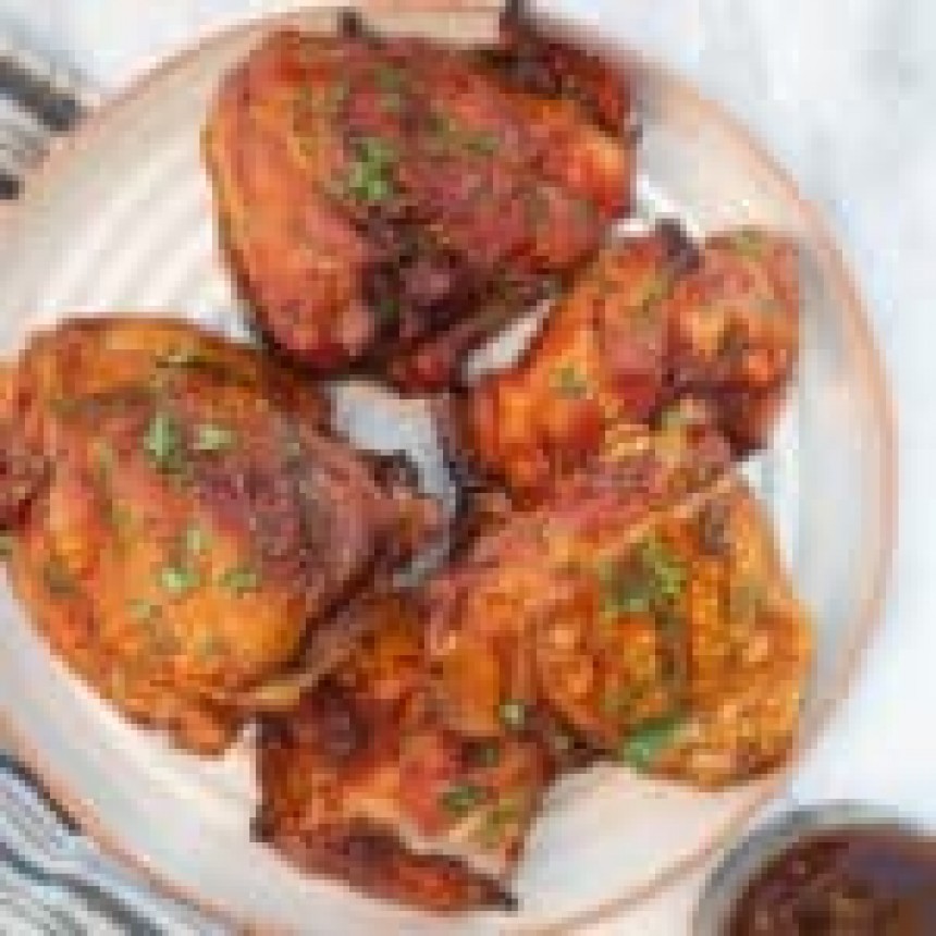 The Easiest Traeger Smoked Chicken Thighs