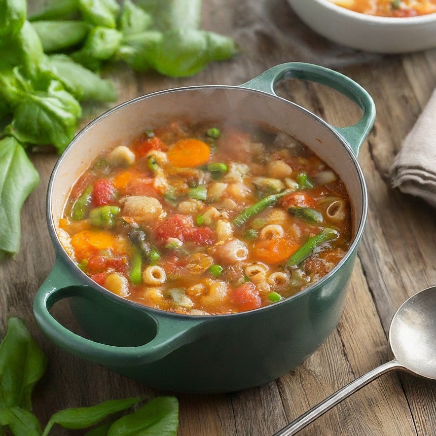 Spring Minestrone Soup
