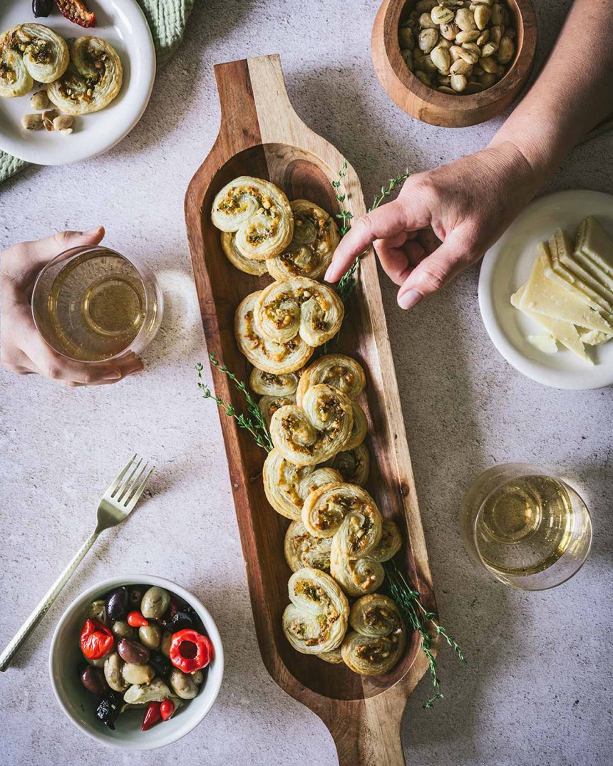 Savory Palmiers with Brussels Sprouts &...