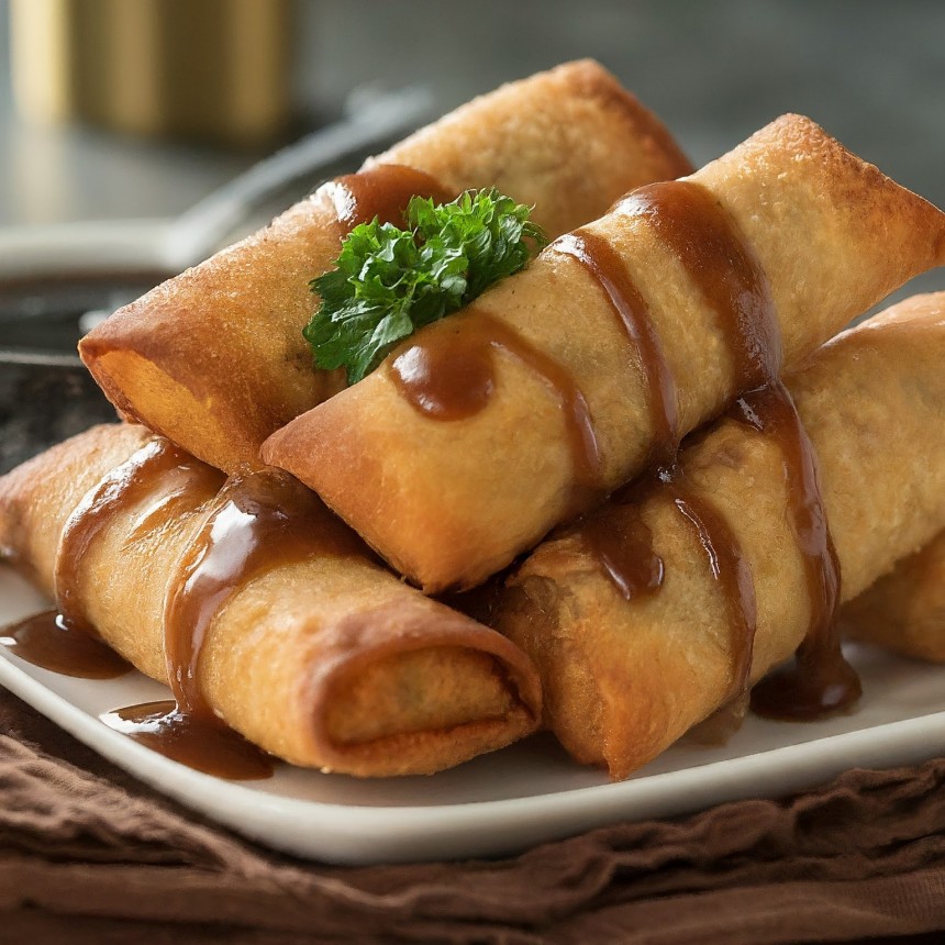 Exploring the Fusion of Flavors: French Dip Egg Rolls