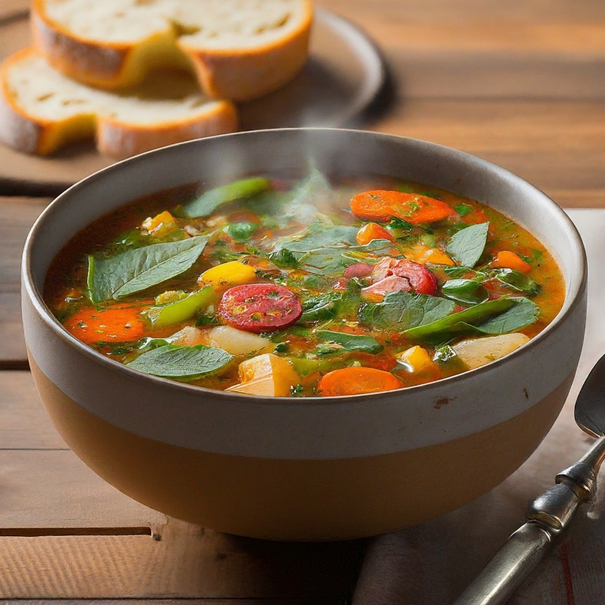 A Taste of Tradition: Italian Herb Soup...