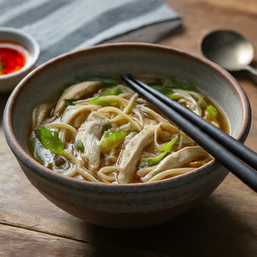 Exploring the Aromatic World of Asian Chicken Noodle Soup