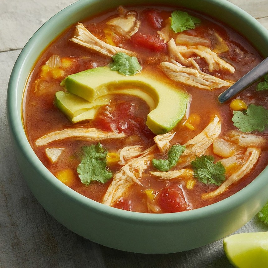 The Rich Flavor of Chipotle Chicken Soup...