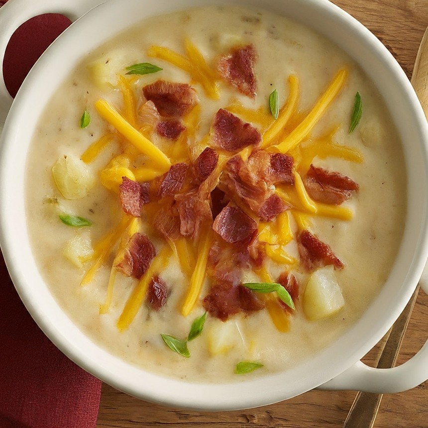 Hash Brown Potato Soup: Comfort in a Bow...