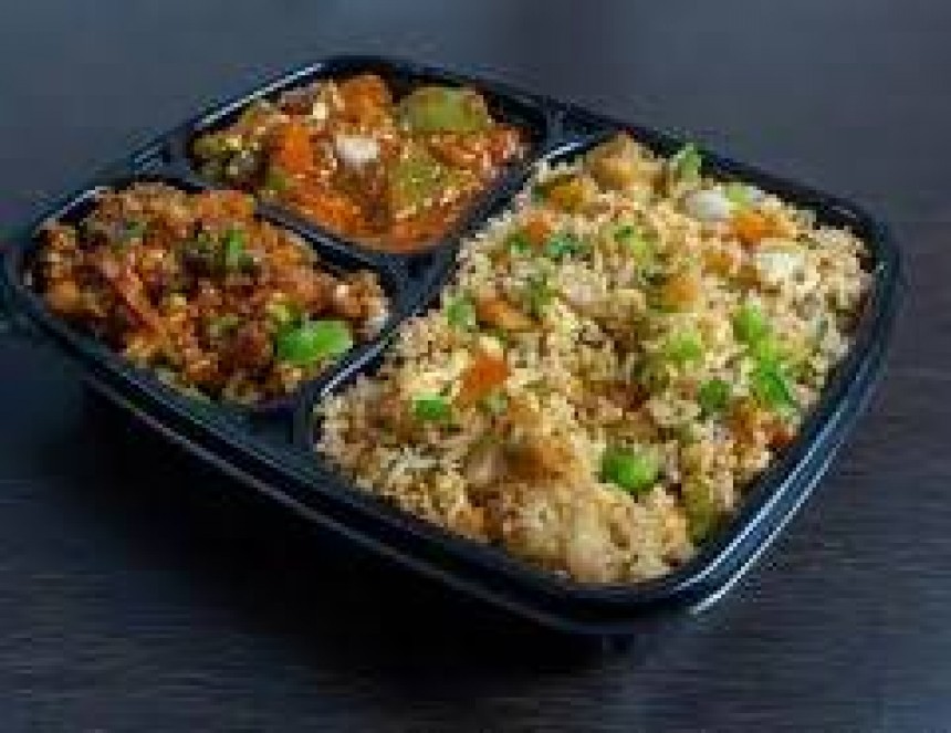 Chinease Fried Rice And Chili Chicken Combo