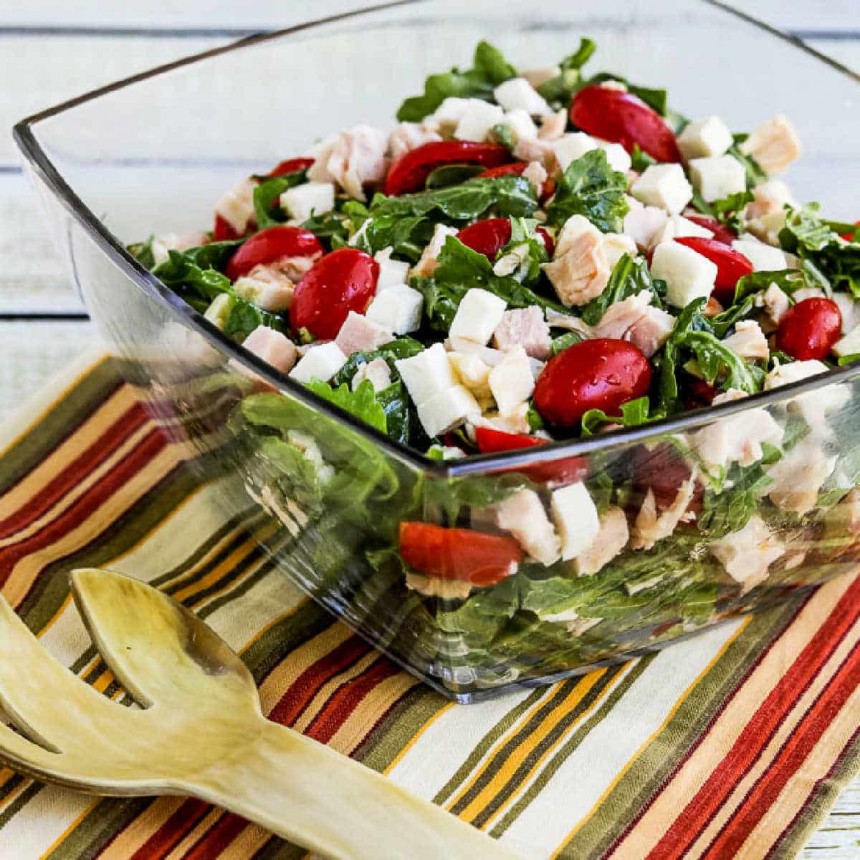 Arugula Chicken Salad (with Mozzarella a...