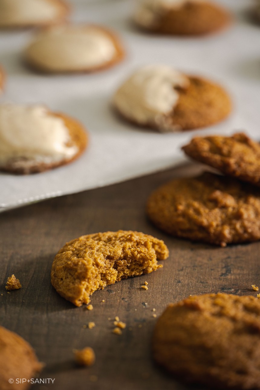 Brown Butter Pumpkin Spice Cookies with...