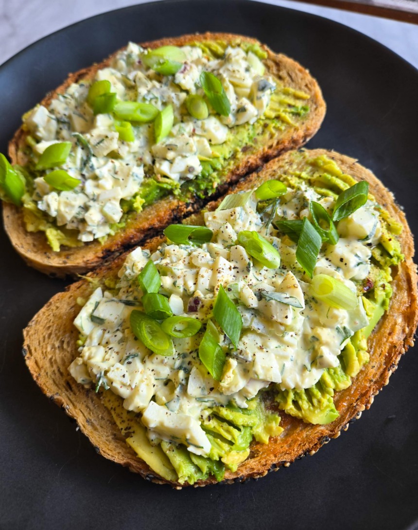 Egg Salad Avo Toasties