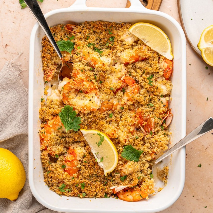 Shrimp Oreganata