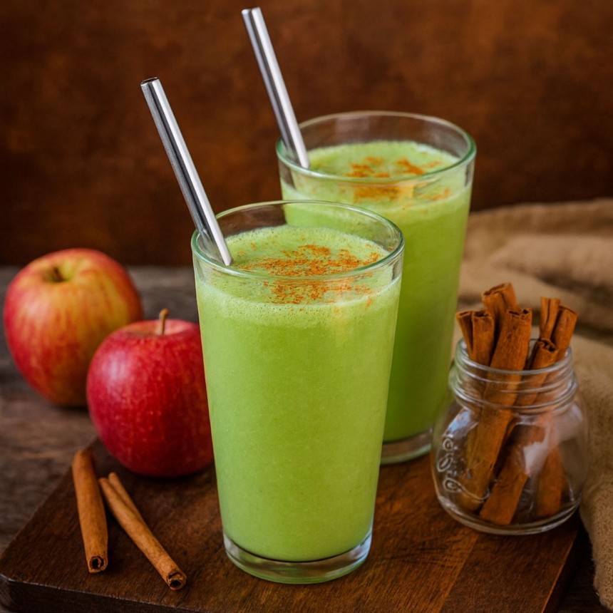 Apple Spinach Smoothie