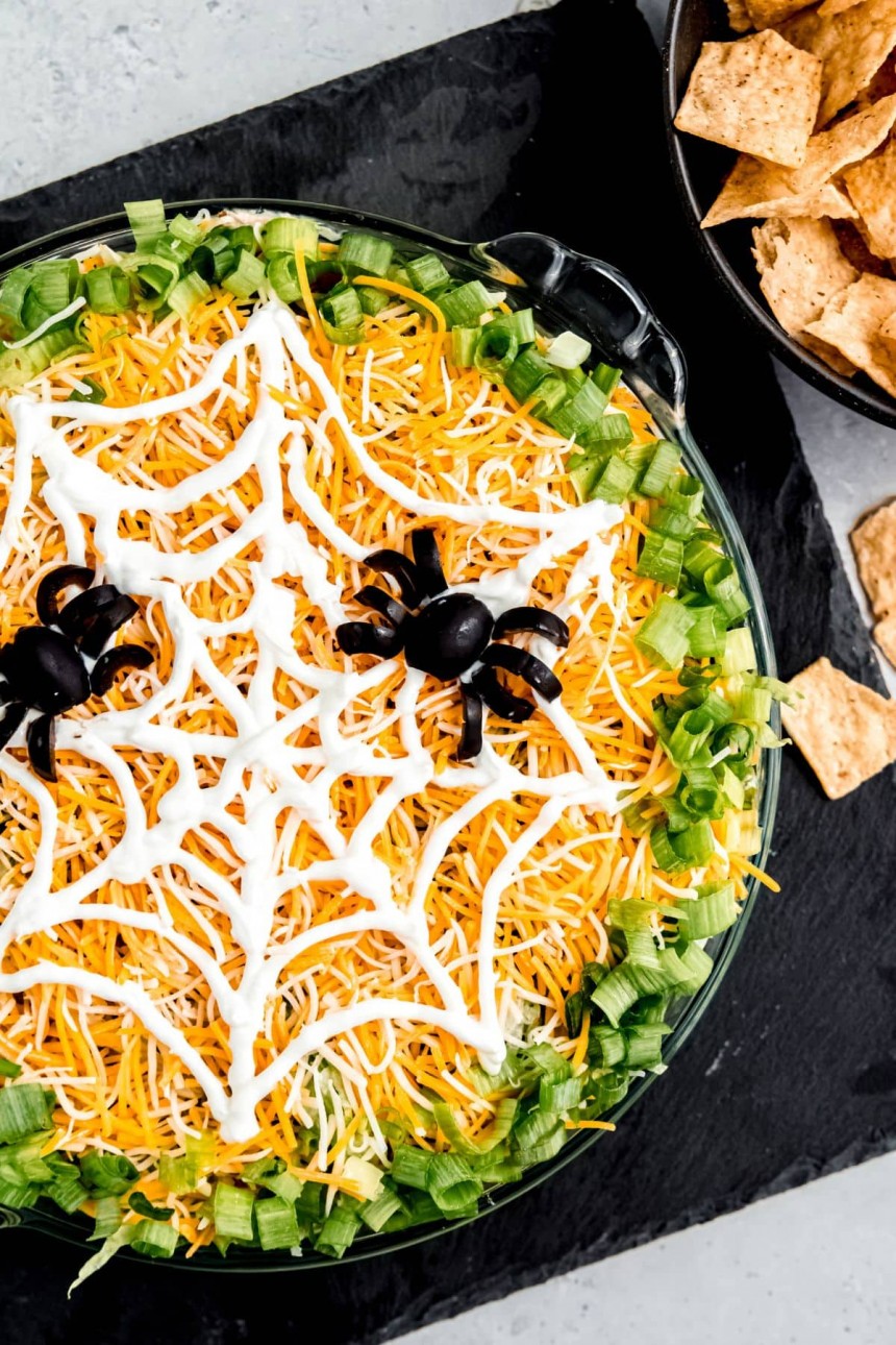 Halloween Taco Dip