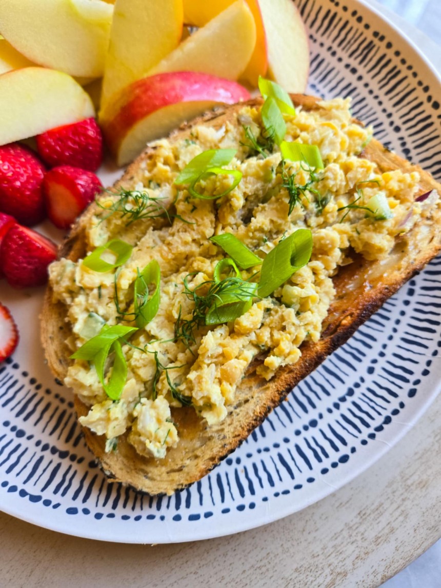 My Fave Smashed Chickpea Salad