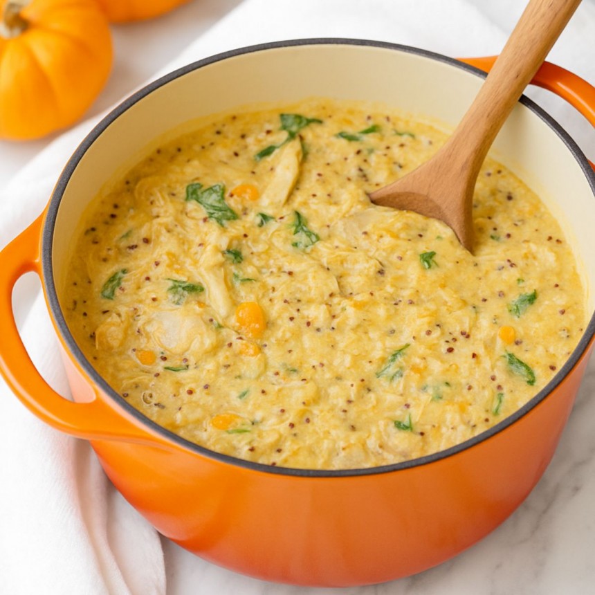 Pumpkin and Chicken Soup