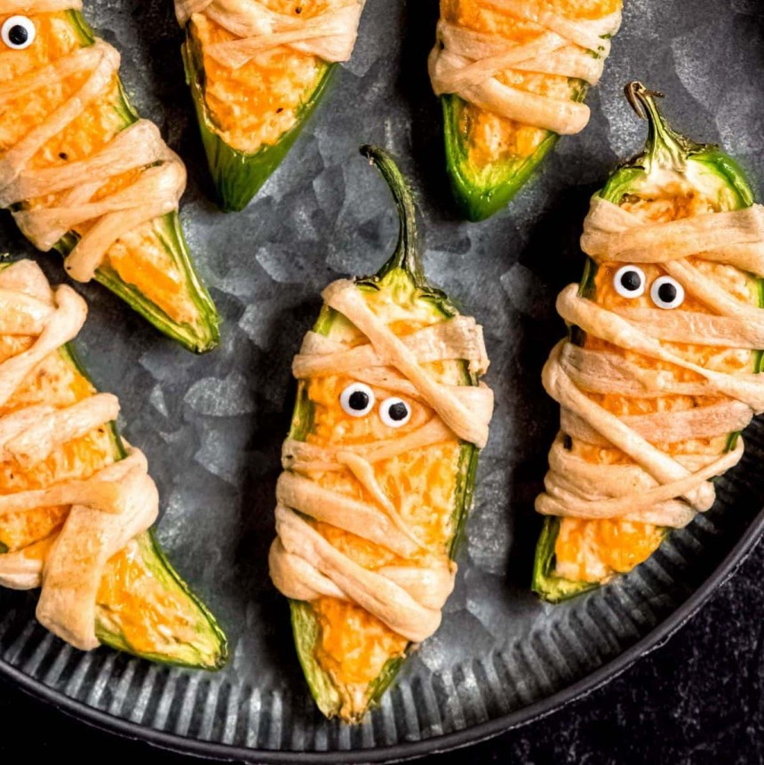 Mummy Jalapeño Poppers