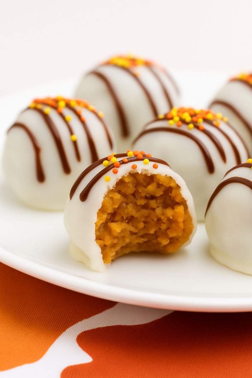 Pumpkin Cake Pops