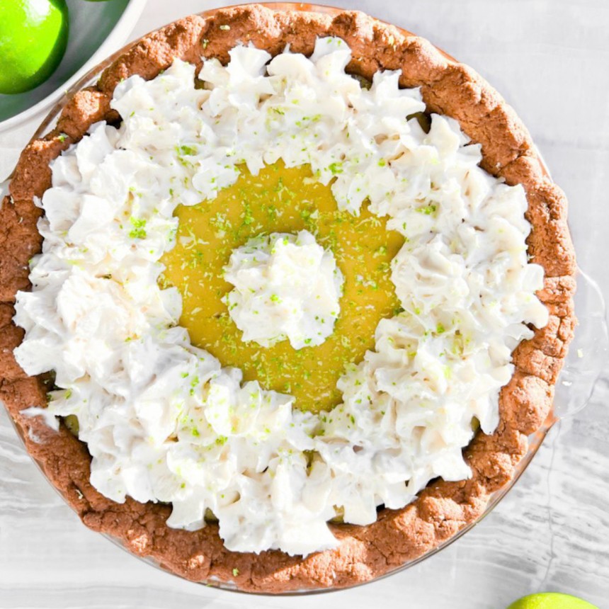 Gluten Free Key Lime Pie (Dairy-Free & R...