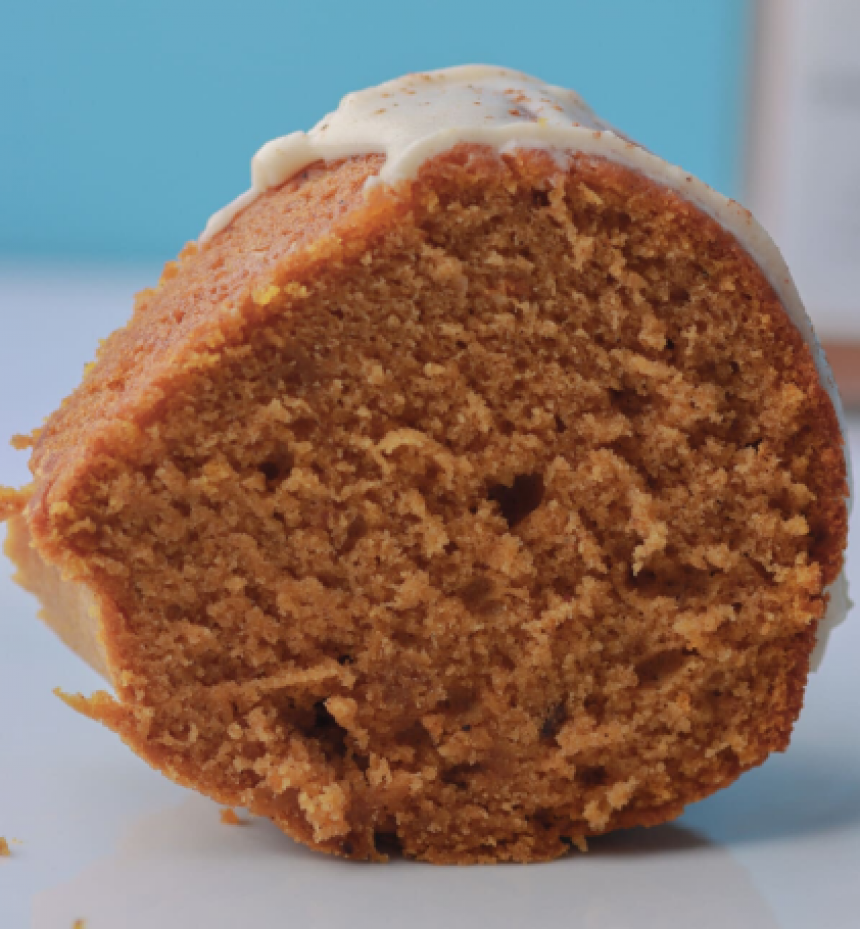 Pumpkin Cream Cheese Pound Cake
