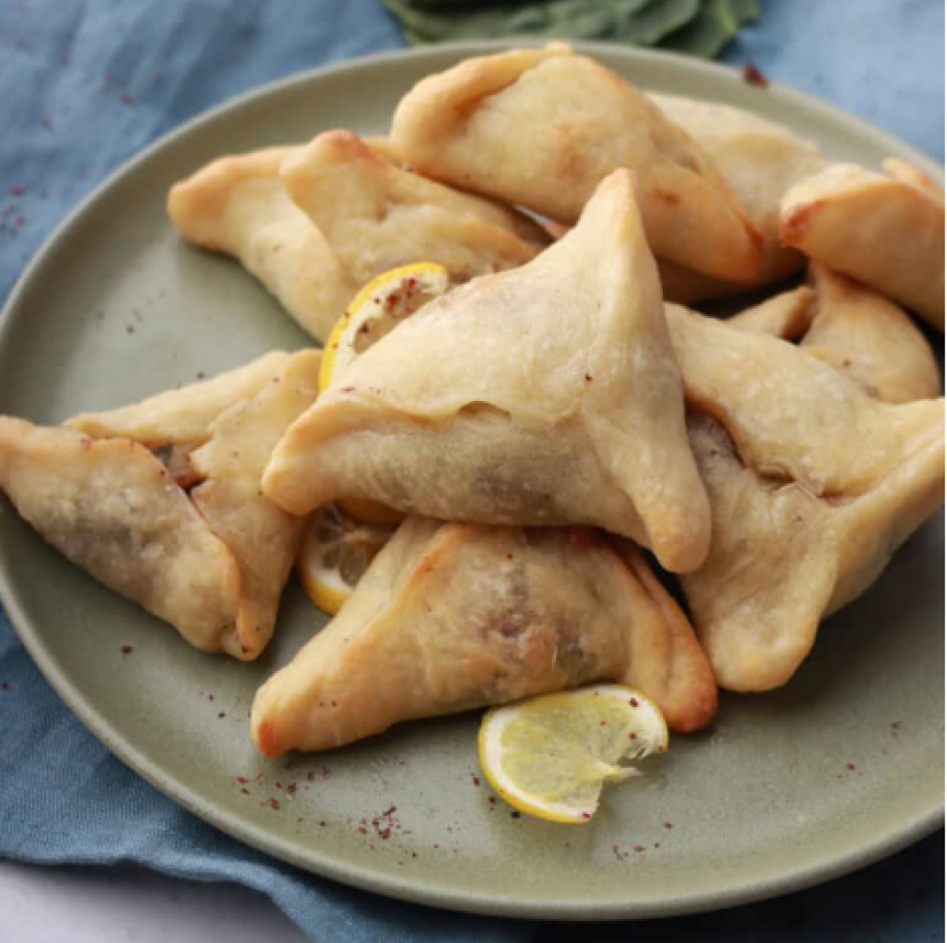 Homemade Lebanese Spinach Pies