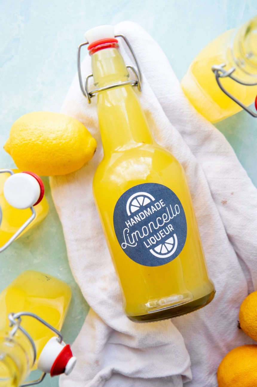Homemade Limoncello Recipe