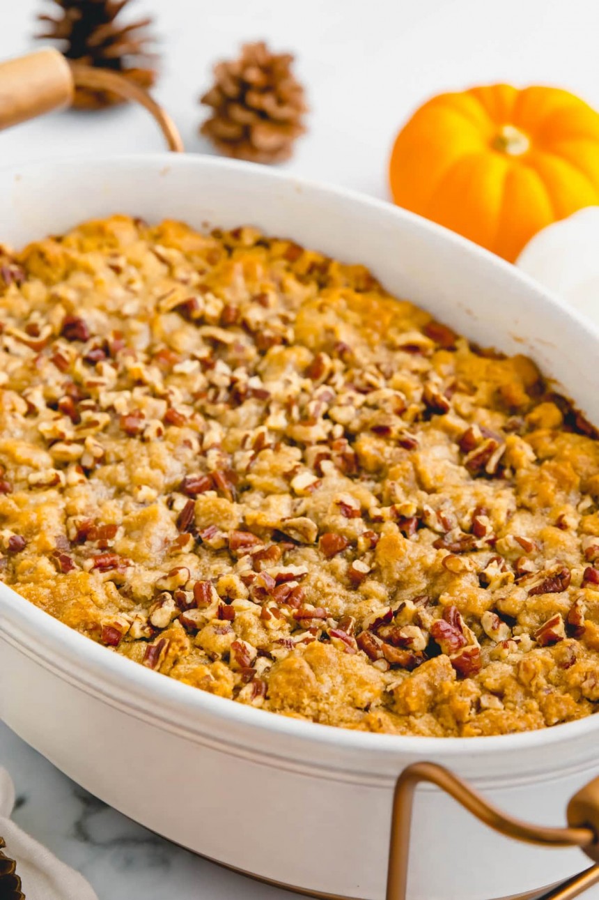 Sweet Potato Casserole with Pecans