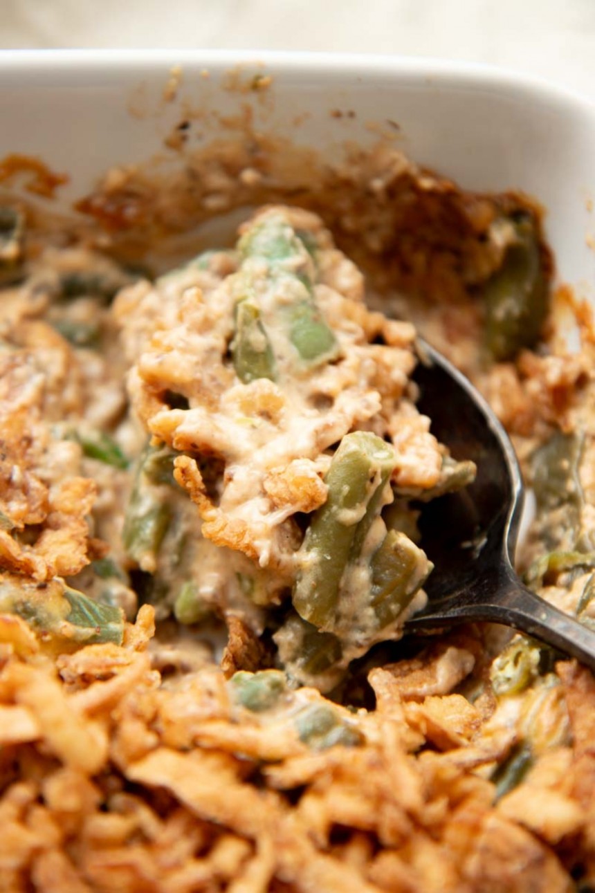 Fresh Green Bean Casserole Recipe
