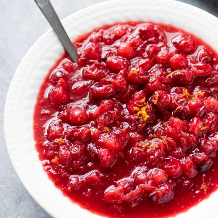 Cranberry Orange Sauce