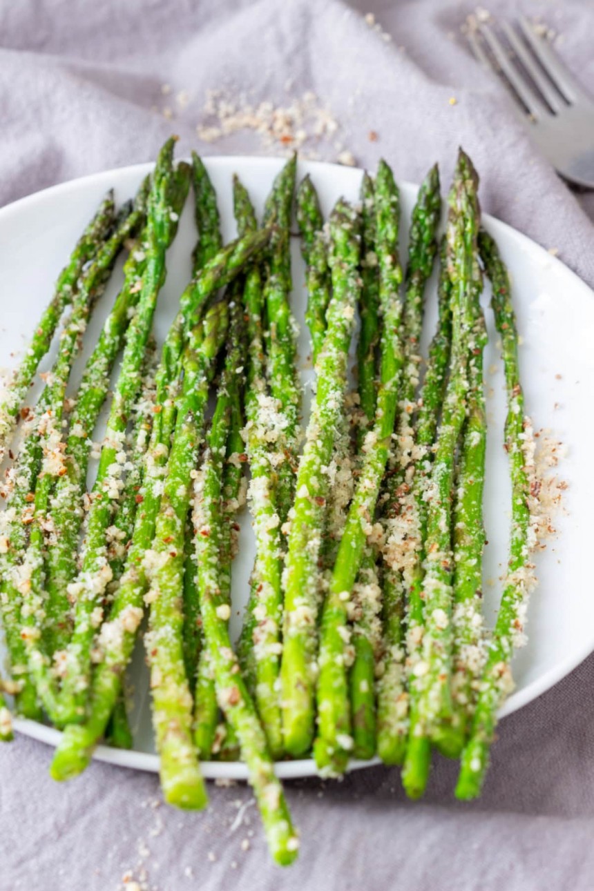 Roasted Asparagus and Parmesan